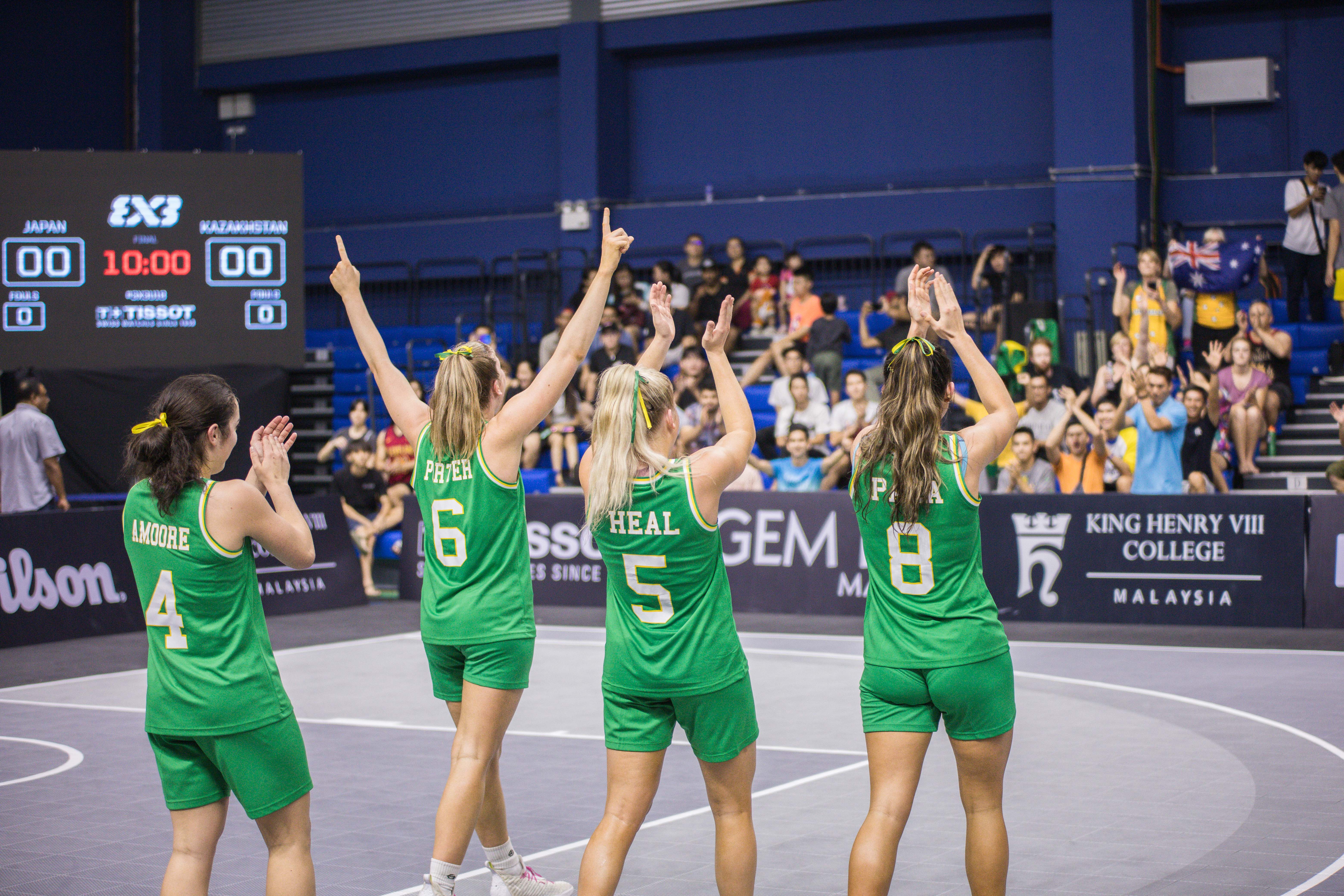 Australian Women Win Gold At FIBA U18 3×3 Asia Cup, Men Bronze